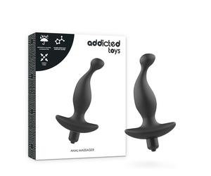 Addicted toys massaggiatore anale con vibrazione nero 1 St