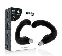 addicted toys massaggiatore anale nero