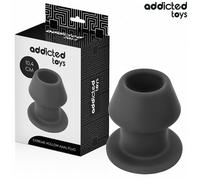Addicted Toys - Plug Anale Cavo in Silicone Medico Taglia L 10,4 Cm