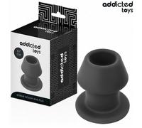 Addicted Toys - Plug Anale Cavo in Silicone Medico Taglia M 8,7 Cm