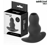 Addicted Toys - Plug Anale Cavo in Silicone Medico Taglia M 9,6 Cm