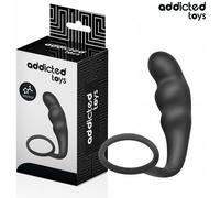Plug Anale in Silicone Medico Ripple con Anallo Fallico erezione Dilatatore 3,2