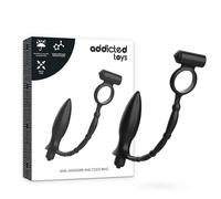 Addicted Toys - Plug Anale con Anello Fallico Vibrante