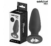 Addicted toys - plug anale con gioiello taglia l 12,6 cm