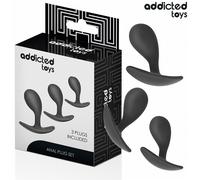 Kit Plug Anale 3 Misure Addicted Toys - Silicone, Progressivo