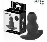 Addicted toys - tappo anale cavo taglia m 9,6 cm