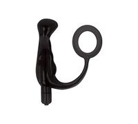 ADDICTED TOYS VIBRADOR PROSTÁTICO NEGRO 10 CM