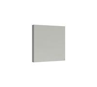 Addictive Sound Pannelli Fonoassorbenti Decorativi - Pannelli Decorativi per Pareti - Pannello Fonoassorbente - Pannelli Murali Bass Trap - Pannelli Insonorizzanti per Pareti 50x50x6cm - D'argento