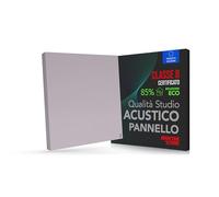 Addictive Sound Pannelli Fonoassorbenti Premium, pannello acustico qualità studio con lana acustica di assorbimento, prodotto in UE, kit parete/soffitto, 50x50x6 cm, 2.5 kg, Rosa