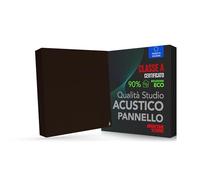 Addictive Sound Pannelli Fonoassorbenti Premium, pannello acustico qualità studio con lana acustica di assorbimento, prodotto in UE, kit parete/soffitto, 50x50x11 cm, 4.5 kg, Cioccolato