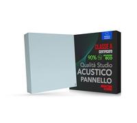 Addictive Sound Pannelli Fonoassorbenti Premium, pannello acustico qualità studio con lana acustica di assorbimento, prodotto in UE, kit parete/soffitto, 50x50x11 cm, 4.5 kg, Azzurro