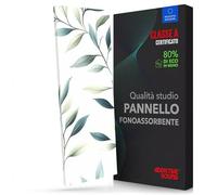 Addictive Sound Quadro Acustico - Pannello Fonoassorbente Murale in Lana Acustica Stampa Professionale - Quadro Fonoassorbente Decorativo Made in EU - 148×50×6 cm - Olive Art 06