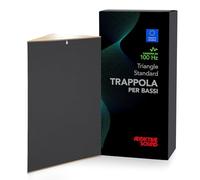 Addictive Sound Triangolare Pannelli Fonoassorbenti Decorativi - Pannello Fonoassorbente Design - Pannelli per Pareti - Bass Trap Pannelli Insonorizzanti - Fonoassorbente 35x35x50cm - Grafite