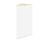 Addictive Sound Triangolare Pannelli Fonoassorbenti Decorativi - Pannello Fonoassorbente Design - Pannelli per Pareti - Bass Trap Pannelli Insonorizzanti - Fonoassorbente 35x35x50cm - Bianco