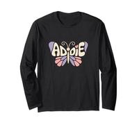 Addie Butterfly - Personalizzato Carino Nome Word Art Maglia a Manica