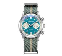ADDIESDIVE Blu Cronografo Orologio al Quarzo Sweep Secondo Movimento 100 M Impermeabile BGW9 Luminoso Panda Quadrante Orologi Sportivi per Gli Uomini Cinturino in Nylon