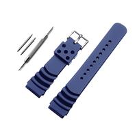 ADDIESDIVE Cinturino in silicone per orologi subacquei da uomo cinturino in gomma a sgancio rapido blu 22mm