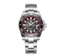 ADDIESDIVE Orologi Subacquei Uomo Movimento al quarzo Datario Luminescente 200 m impermeabile Orologi da uomo di lusso Quadrante con texture a onde