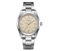 ADDIESDIVE - Orologio da polso da uomo da 36 mm, al quarzo VH, con movimento a seconda rapida, vetro K1 a bolle, luminoso, impermeabile fino a 100 m, minimalista, unisex, Giallo, Casual