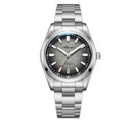 ADDIESDIVE Orologio da uomo automatico di lusso con quadrante a crepa sfumato NH35A orologio meccanico per uomo donna luminoso 100 m impermeabile moda elegante orologi eleganti, Grigio, casual