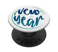 Addio 2021 Benvenuto 2022 Capodanno PopSockets PopGrip Adesivo