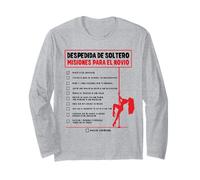 Addio al Celibato in Spagnolo Despedida De Soltero Novio Maglia a Manica