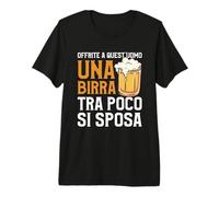 Addio al Celibato Regalo per Un Amante della Birra Maglietta Premium