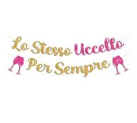 Addio al Nubilato Gadget, Lo Stesso Uccello Per Sempre Striscione, Decorazioni Accessori Addio al Nubilato Sposa