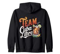 Addio al nubilato Team Cuba Libre Cocktail per Bartender Felpa con Cappuccio