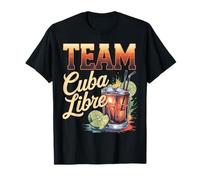 Addio al nubilato Team Cuba Libre Cocktail per Bartender Maglietta