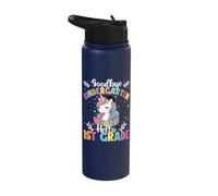 Addio Kindergarten Ciao 1 ° grado - Laureato all'asilo Stainless Steel Insulated Water Bottle