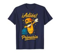 Addio Primario Fine Corso Scuola Scuola Scuola Bambini Maglietta