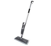 Addis 513619 2 in 1 con Testa Piatta in Microfibra, Metallizzata e Blu, Spray Mop, 40 x 12 x 128 cm