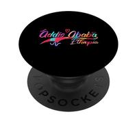 Addis Ababa Ethiopia | vacation travel PopSockets PopGrip Adesivo