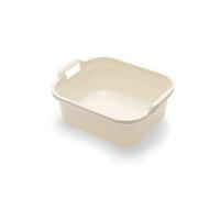 Addis bacinella Rettangolare con Manici, plastica, Linen Cream, 39 x 32 x 14 cm