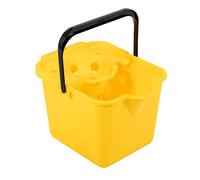 ADDIS Secchio con Dispositivo strizzatore, 12 l, Colore: Giallo