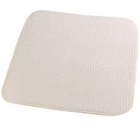 Addis Tappetino scolapiatti in Microfibra, Colore: Panna, Tessuto, Crema, 40L x 45W cm