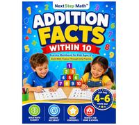 Addition Facts Within 10: Practice Workbook for Kids Ages 4-6 | Build Math Fluency Through Daily Practice