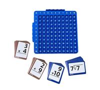Addition Flash Cards - Portable Math Learning Toy, 8,27 x 8,27 pollici Educational Math Facts Flash Card Set, Early Learning Arithmetic Cards for Kids Boys Girls Home School Travel Group Study Use