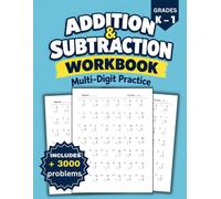 Addition & Subtraction Practice Workbook: 1-Digit Math Facts for Building Accuracy, Fluency & Confidence: Fun and Focused Practice to Master Basic ... Improve Accuracy, and Build Math Confidence