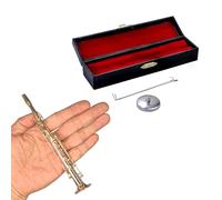 Additional Bronze Tiny Saxophone Copy Gold Accent Desk Decoration Musician Present Miniature Saxophone Gift