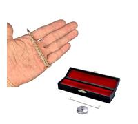 Additional Bronze Tiny Saxophone Copy Gold Accent Desk Decoration Musician Present Miniature Saxophone Gift