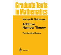 Additive Number Theory The Classical Bases: 164