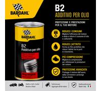 ADDITIVO BARDAHL B2 TRATTAMENTO PER OLIO RIDUZIONE CONSUMI 300 ML