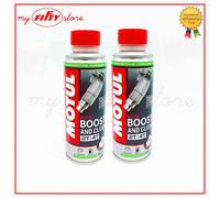 Additivo Iniettori Motul Boost And Clean Moto per motori 2T 4T 2X 200ML 02MO06