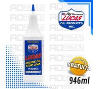 Additivo Lucas blocca perdite consumo di olio nei motori logori consumati 946 ml