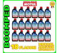 ADDITIVO MOTUL MOCOOL 18X500 ML RIDUCE TEMPERATURA RADIATORE 15 GRADI 18FL16