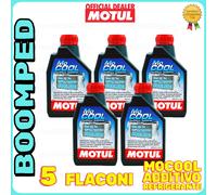 ADDITIVO MOTUL MOCOOL 5X500 ML RIDUCE TEMPERATURA RADIATORE 15 GRADI 05FL16