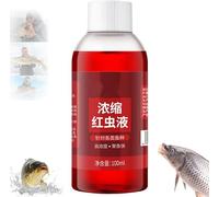 Additivo per esche da pesca, profumo di verme rosso, attrattivo per esche, ad alta concentrazione, esca per esche, esche, attrattiva per pesci (1 pezzo)