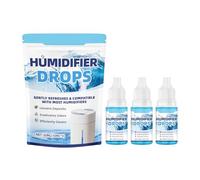 Additivo per umidificatore, soluzione 3 pezzi di articoli naturali per la casa, detergente per serbatoi per vivaio, soggiorno, ufficio, fontana di pesce, purificatore d'aria, forno nebulizzatore